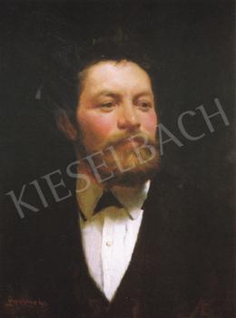  Benczúr, Gyula - Self-Portrait, 1873 