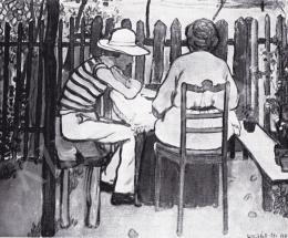 Huszár, Vilmos - In the Garden, 1906 