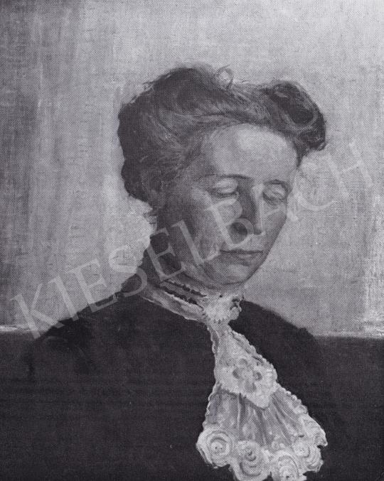 Huszár, Vilmos - Mrs. Calko's portrait, 1911 painting