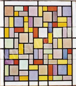 Huszár, Vilmos - Glass Window, 1917 