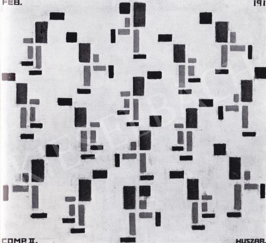 Huszár, Vilmos - Composition, 1917 painting