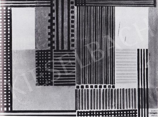 Huszár, Vilmos - Geometric Composition, 1918 painting