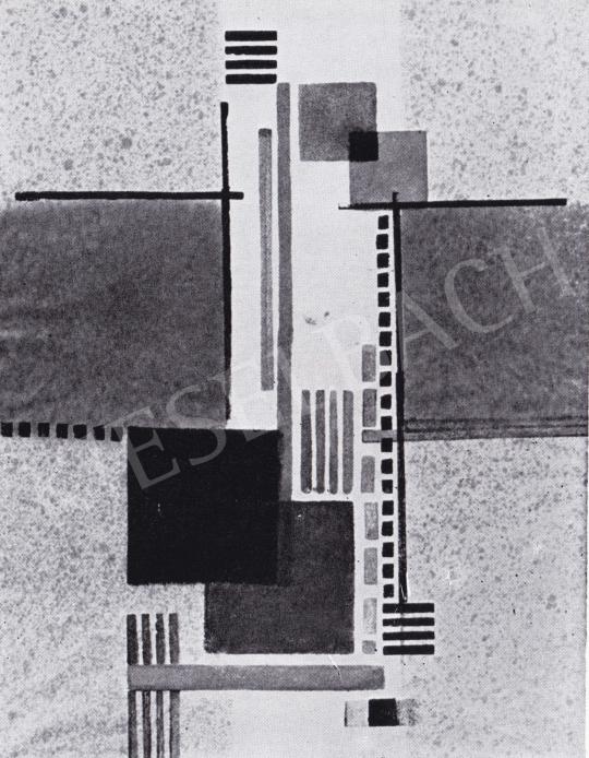Huszár, Vilmos - Composition, 1918 painting