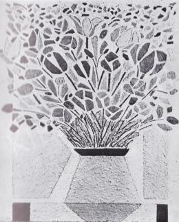 Huszár, Vilmos - Vase with Flowers, 1927 