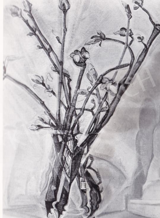 Huszár, Vilmos - Sprouts, 1942 painting