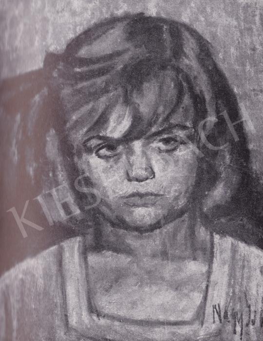 Nagy, István - Young Girl painting