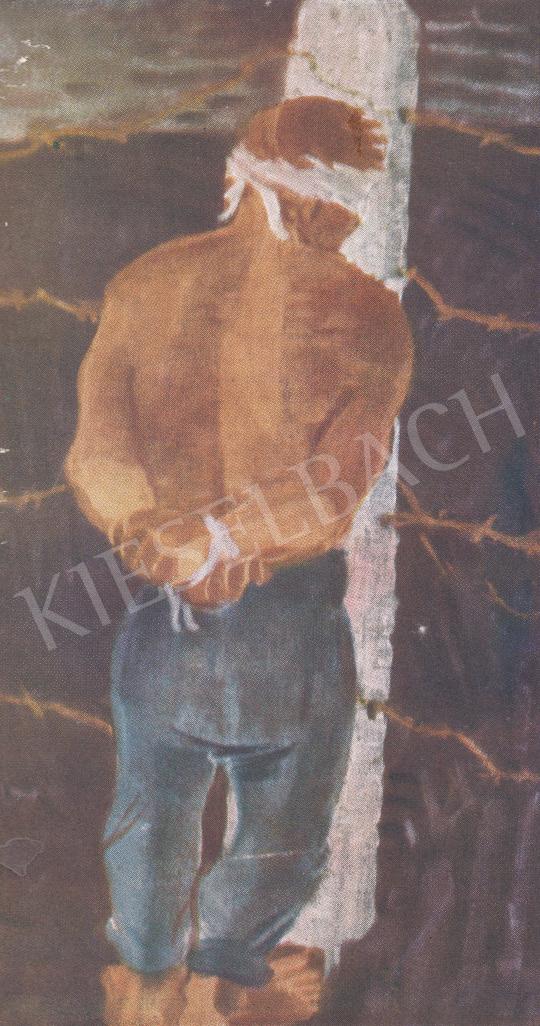 Derkovits Gyula - Kivégzés, 1934 festménye
