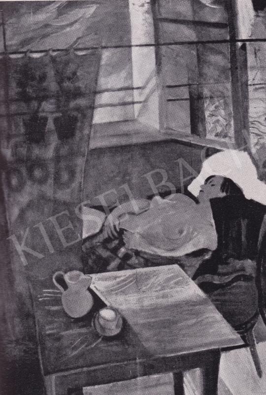Derkovits, Gyula - Dawn, 1929 painting