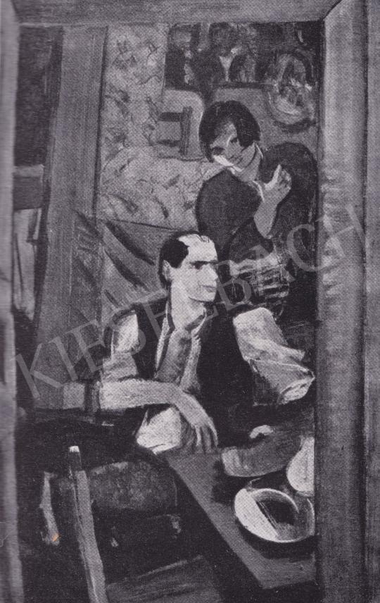 Derkovits, Gyula - You and I, 1929 painting