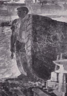 Derkovits Gyula - Hajókovács, 1934 