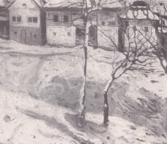  Perlmutter Izsák - Tél festménye
