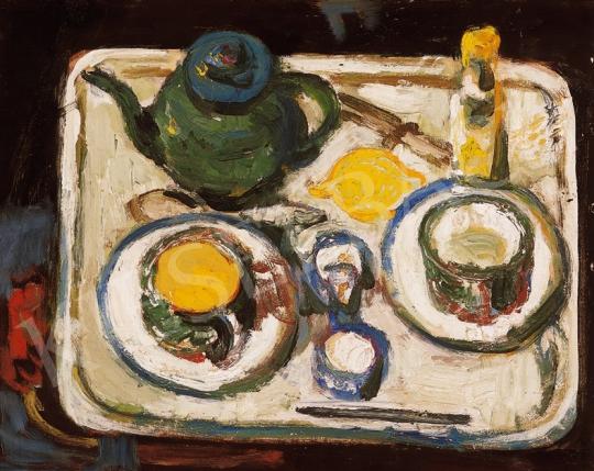 Gadányi, Jenő - Still Life with Tea | 18th Auction auction / 228 Lot