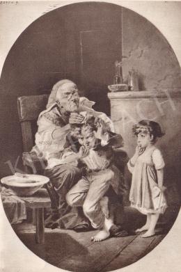  Zichy Mihály - Nagyanyó és unokái, 1885 