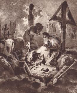  Zichy, Mihály - Grave Robbers, 1858 