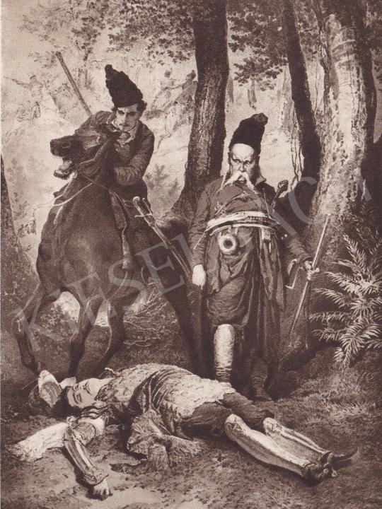 Zichy, Mihály - Bulba Taras. Gogol-Illustration painting