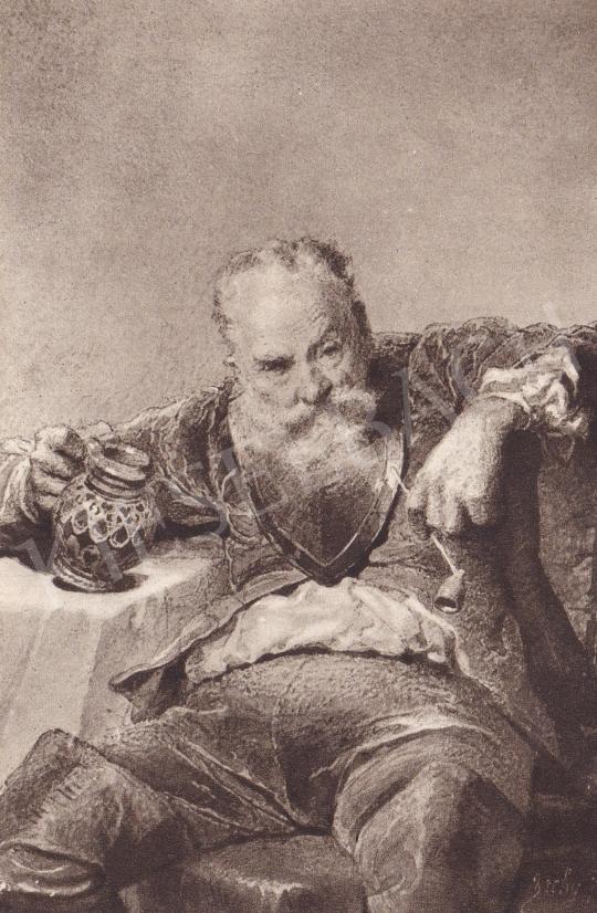 Zichy, Mihály - Falstaff, 1873 painting