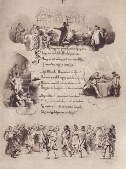 Zichy Mihály - Egri lány ballada-illusztráció, 1892 