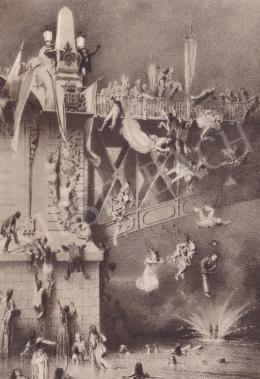  Zichy, Mihály - Consecration of the Bridge, Ballad-Illustration 