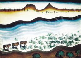  Csapek, Károly - Water with Cows, c. 1930 