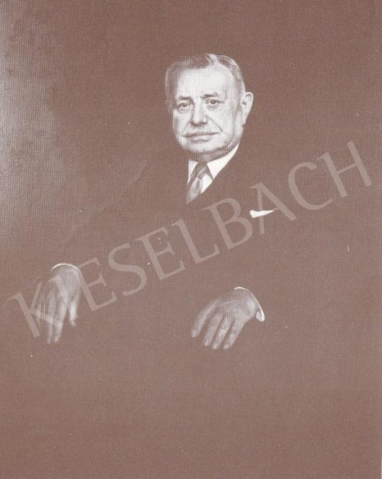  Bánovszky, Miklós - Portrait of János Köves Director, 1963 painting