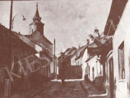  Bánovszky, Miklós - Street in Szentendre, c. 1960 