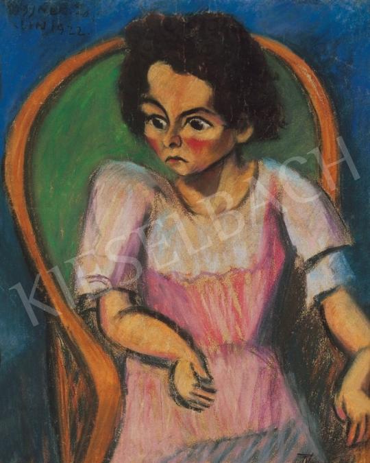 Tihanyi Lajos - Gyerekportré ( Miska portréja ) | 15. Aukció aukció / 28 tétel