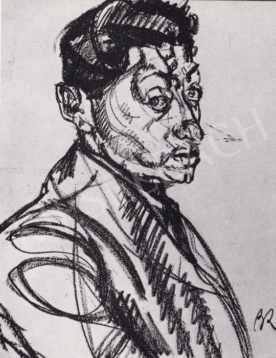 Berény, Róbert - Self-Portrait, 1910's painting