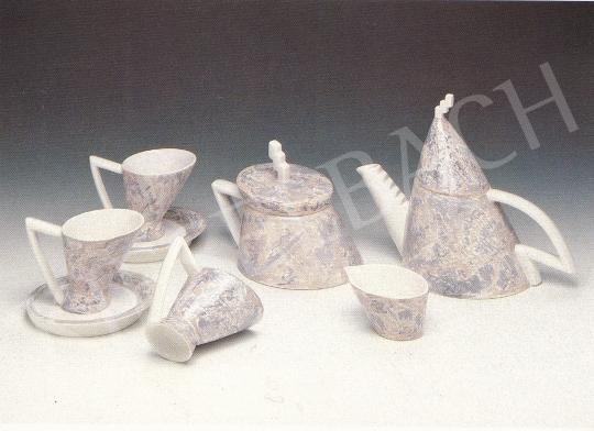  Olga Benedek - Coffee Service, 1987 painting