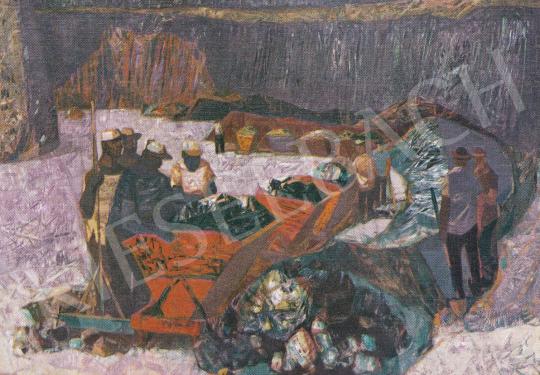  Xantus, Gyula - Kőbánya, 1963 painting