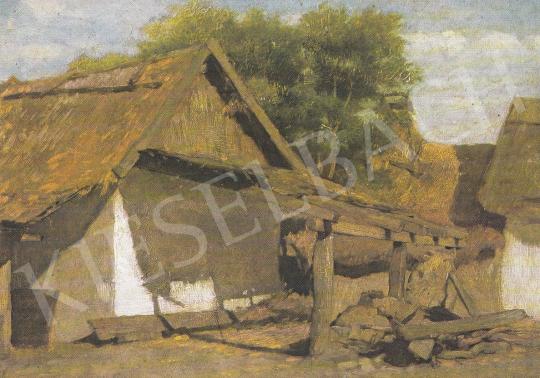 Bihari, Sándor - Rural Yard painting