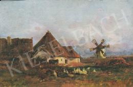 Mészöly, Géza - Partial view of Szentiván, 1883 