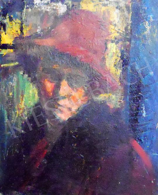  Antal, Irén - Self-Portrait painting