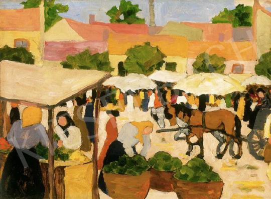  Kádár, Béla - Market, about 1910 | 15th Auction auction / 47 Lot