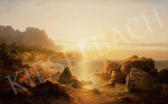 Ligeti, Antal - Sunset at Capri, 1872 | 15th Auction auction / 48 Lot