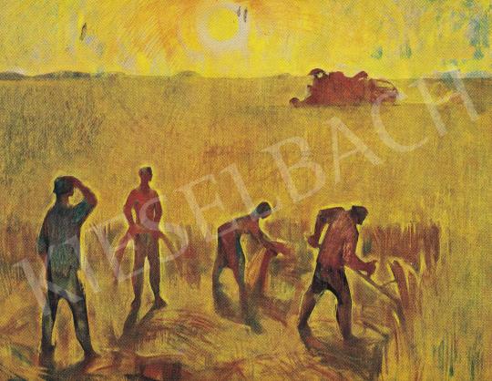  Óvári, László - Harvest, 1961 painting