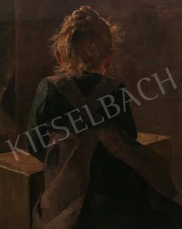  Aranyossy, Ákos - A Little Girl (A Little Girl with an Apron), 1893 