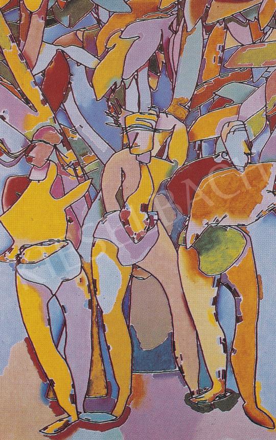  Harold Cohen - No Title, 1986 painting