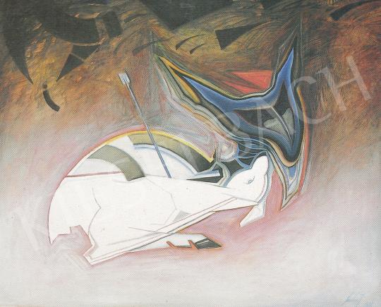  Szakács, Imre - Sacrificial Lamp II. painting