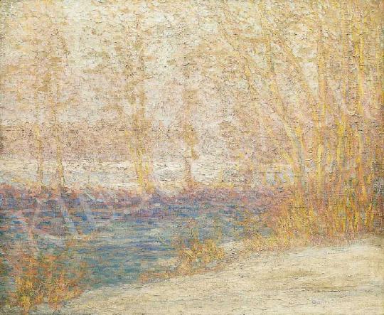 Palmier, Charles J. - Téli hangulat a bajor erdőben, 1905 körül | 15. Aukció aukció / 50 tétel
