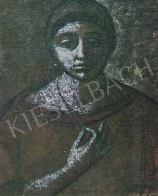  Szabó Zoltán - Női portré, 1960 festménye