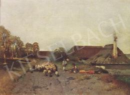 Mészöly, Géza - A Flock of Sheep, c. 1885 