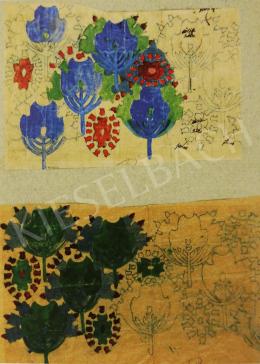  Lesznai, Anna - Sketches of Embroidery - Persian Pattern III., IV. 