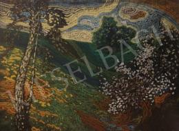  Jaszusch Antal - Tájrészlet tavasszal, 1920 körül 