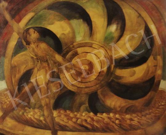  Jaszusch Antal - Sárga malomkerék, 1921 körül festménye