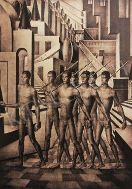  Krón, Jenő - The Creative Spirit II. (Marching Man), 1925 
