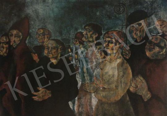  Konstantin Bauer - Procession of Virgins, 1927 painting