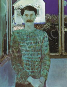  Vecsési, Sándor - Self-Portrait with Window, 1969 