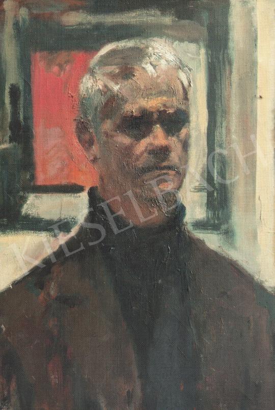 Bod, László - Self-Portrait painting
