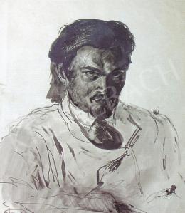 Jeges Ernő - Önarckép, 1924 