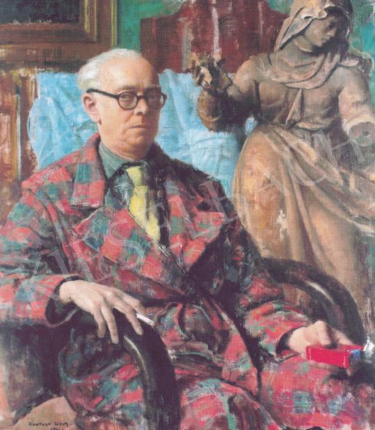  Kontuly, Béla - Self-Portrait, 1961 painting